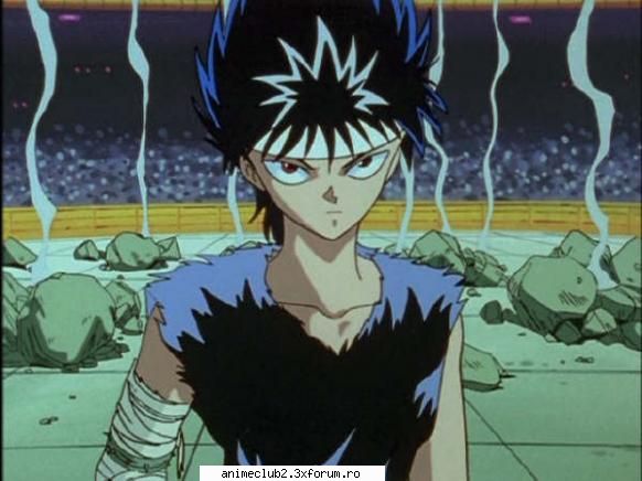 Hiei vs Yusuke - yo al aleg pe hiei Nici nu mai stau pe - Yu Yu Hakusho